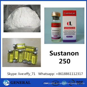 99% Pureza USP Bodybuilding Hormona Esteroide Inyección Sustanon 250